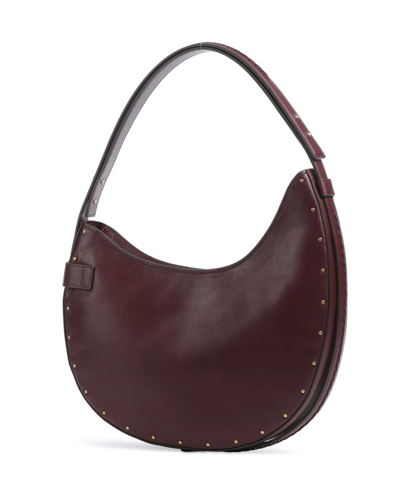 Lauren Ralph Lauren Tasha Large Sac porté épaule dark garnet