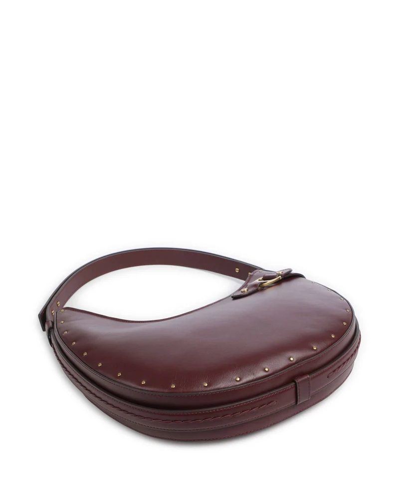 Lauren Ralph Lauren Tasha Large Sac porté épaule dark garnet