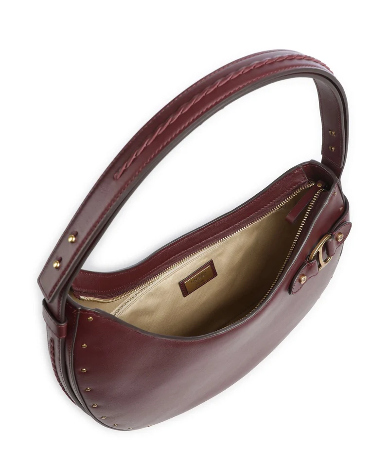 Lauren Ralph Lauren Tasha Large Sac porté épaule dark garnet
