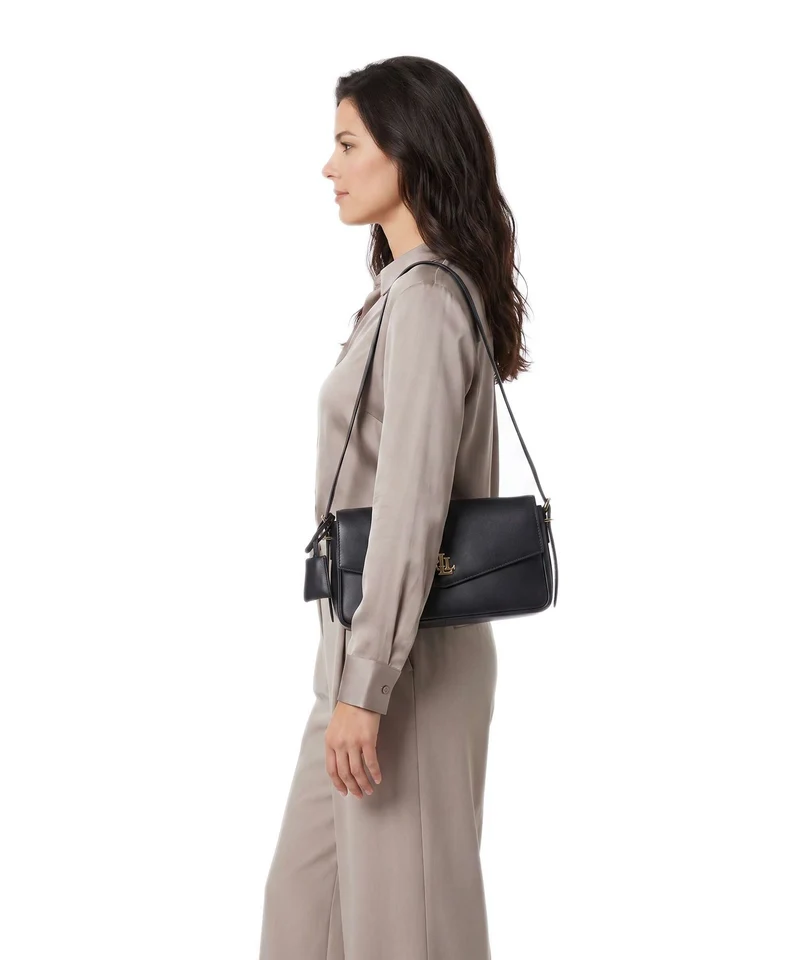 Lauren Ralph Lauren Farrah Medium Sac porté épaule lauren navy