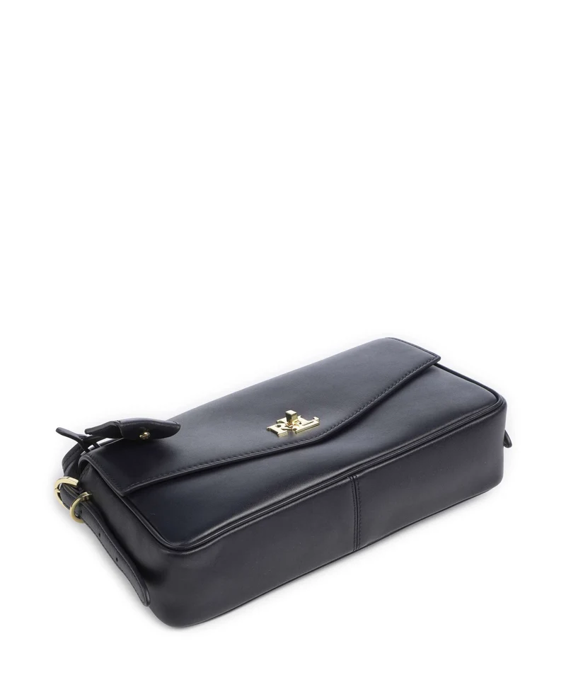 Lauren Ralph Lauren Farrah Medium Sac porté épaule lauren navy