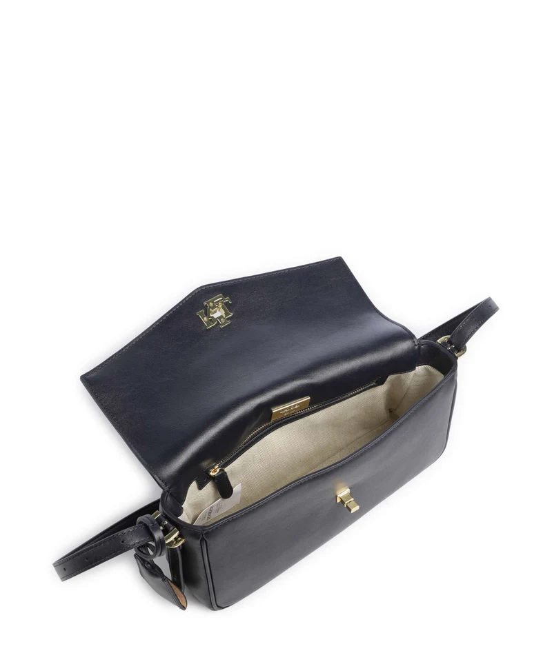 Lauren Ralph Lauren Farrah Medium Sac porté épaule lauren navy