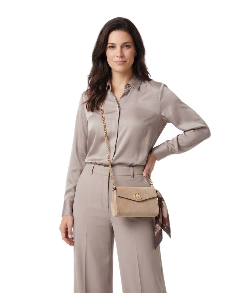 Lauren Ralph Lauren Tanner Large Sac bandoulière urban bltng/camel multi