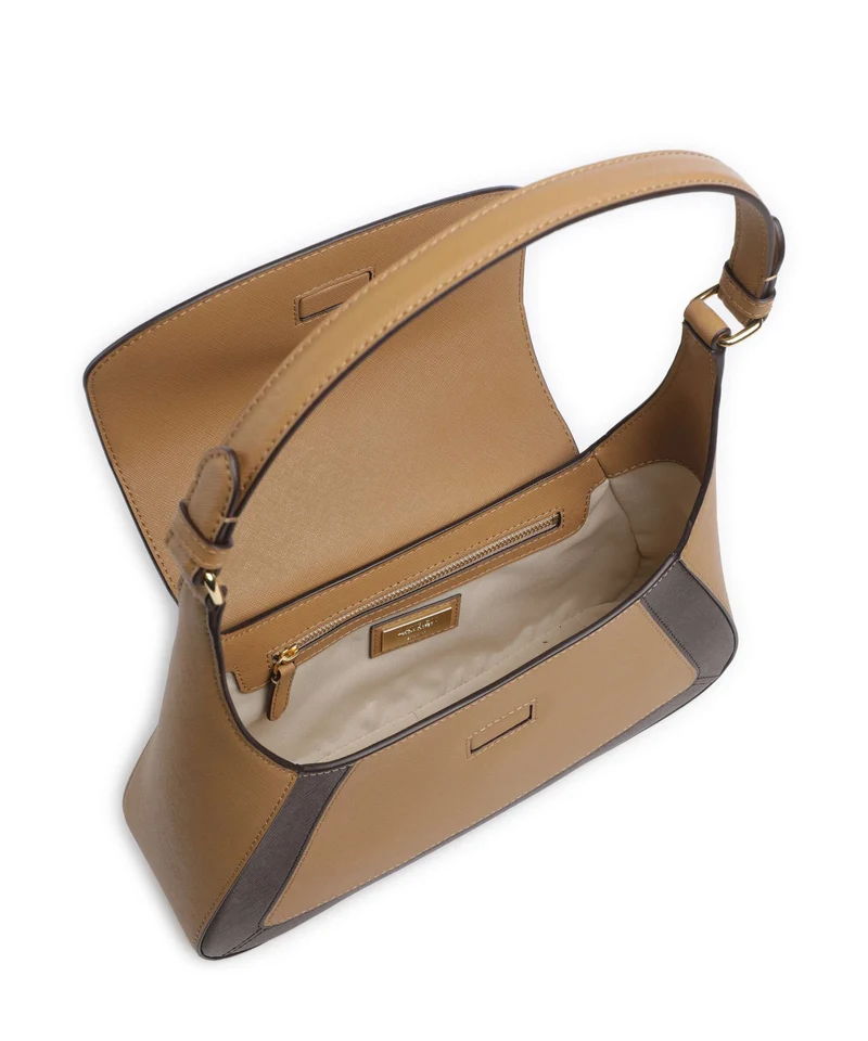 Lauren Ralph Lauren Schylar Medium Sac porté épaule camel/chestnut brown