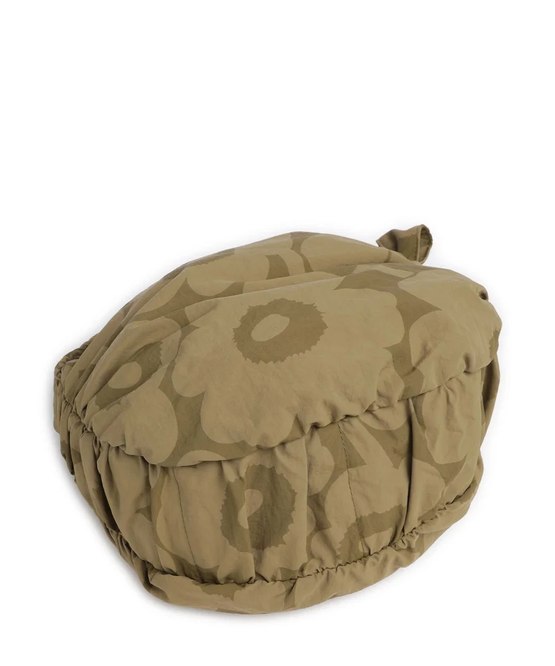 Marimekko Utu M Unikko Sac porté épaule olive green/khaki green