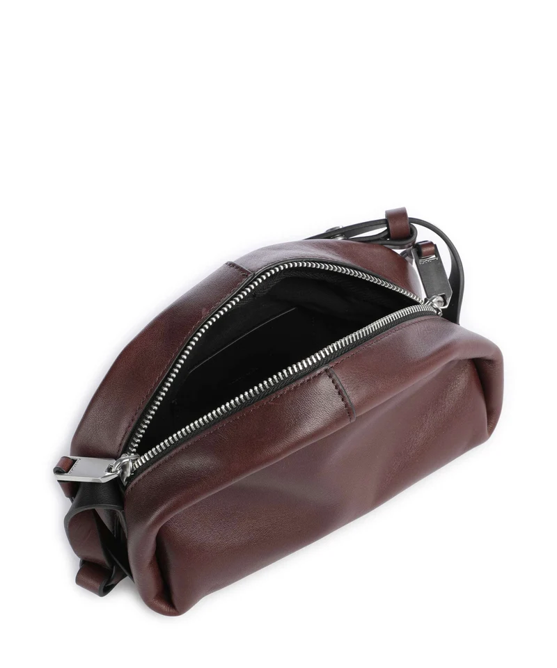 AllSaints Rosalie Arc Sac bandoulière burgundy red