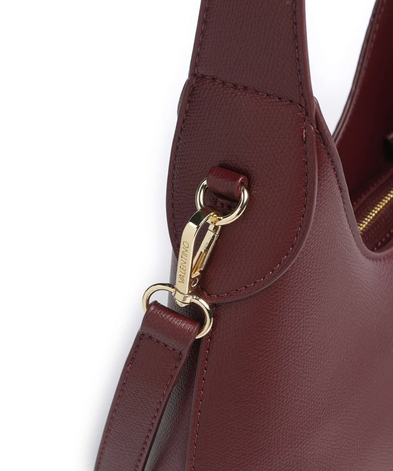 Valentino Bags Bianca Re Sac porté épaule bordeaux