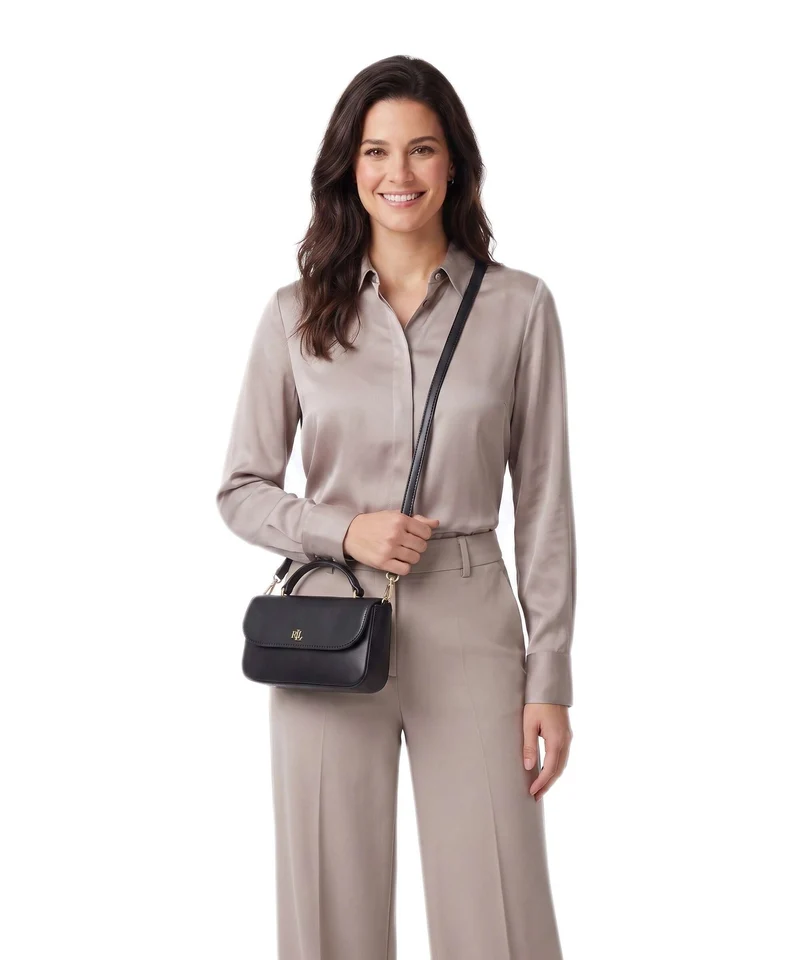 Lauren Ralph Lauren Marcy Large Sac bandoulière black