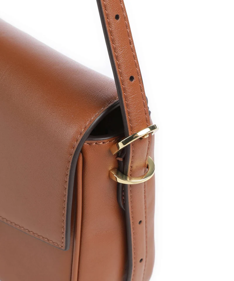Lauren Ralph Lauren Farrah Medium Sac porté épaule lauren tan
