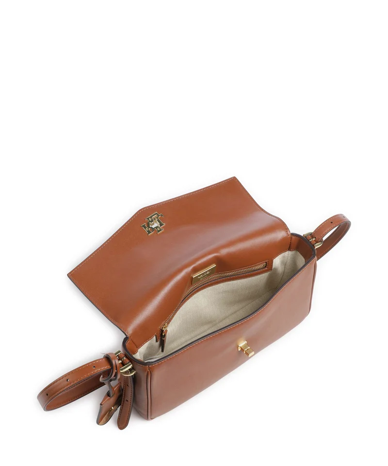 Lauren Ralph Lauren Farrah Medium Sac porté épaule lauren tan