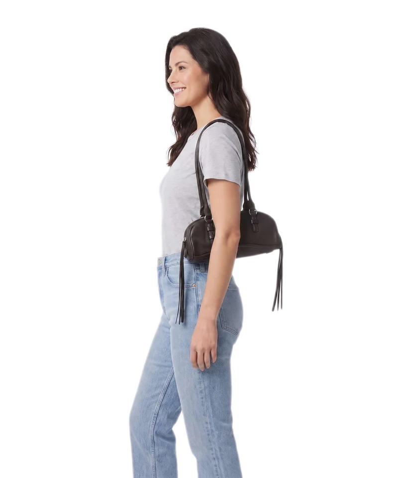 Liebeskind Capri Cow Naturale S Sac porté épaule deep soil
