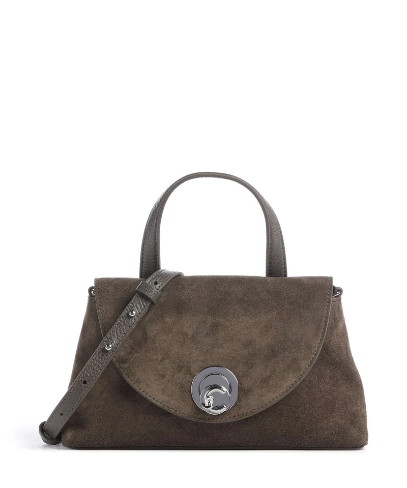Coccinelle Nikla Suede Sac à main fango