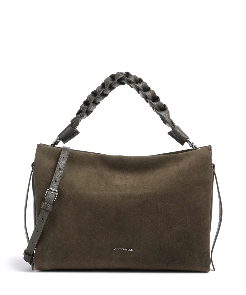 Coccinelle Boheme Suede Sac fourre-tout fango
