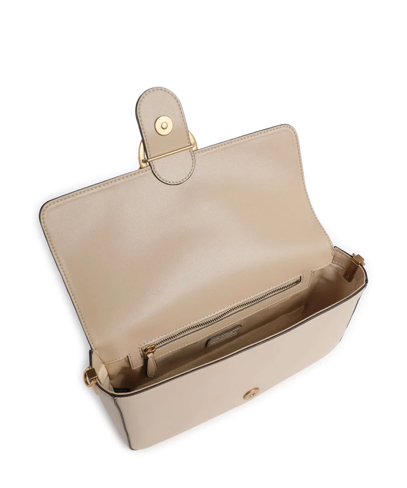 Pinko Love One Classic Slouchy Sac bandoulière beige/grigio fumo/antique gold
