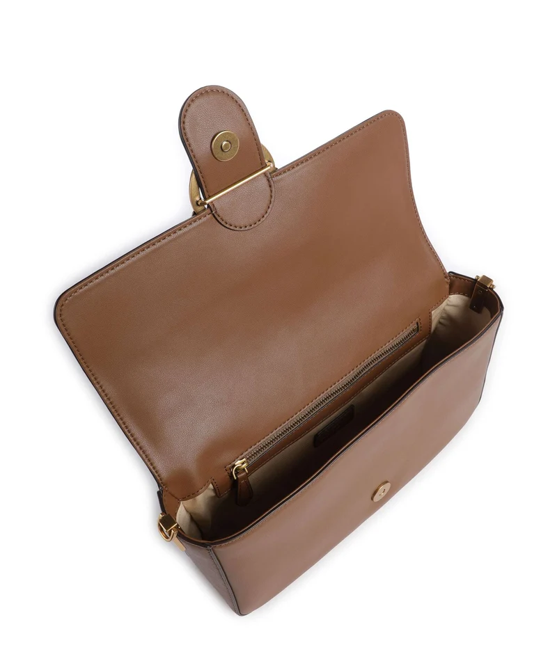 Pinko Love One Classic Slouchy Sac bandoulière marrone cognac/antique gold
