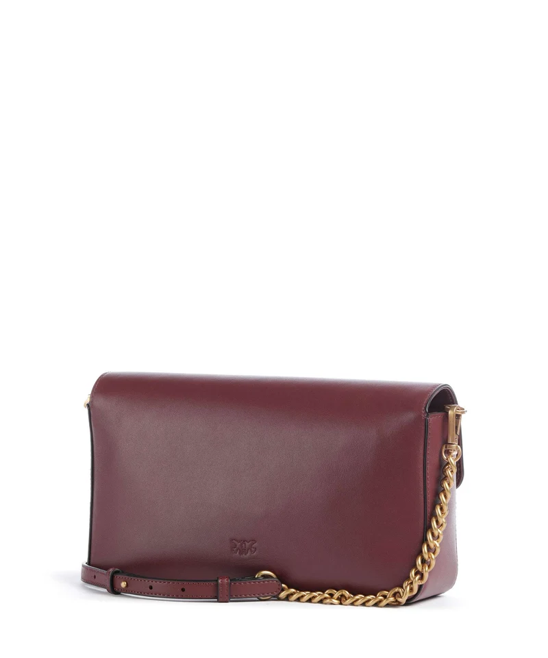 Pinko Love One Classic Slouchy Sac bandoulière ribes intenso/antique gold