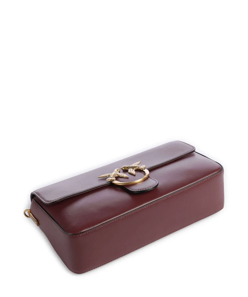 Pinko Love One Classic Slouchy Sac bandoulière ribes intenso/antique gold