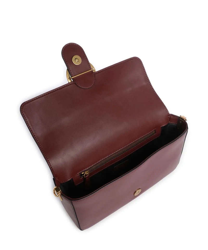 Pinko Love One Classic Slouchy Sac bandoulière ribes intenso/antique gold
