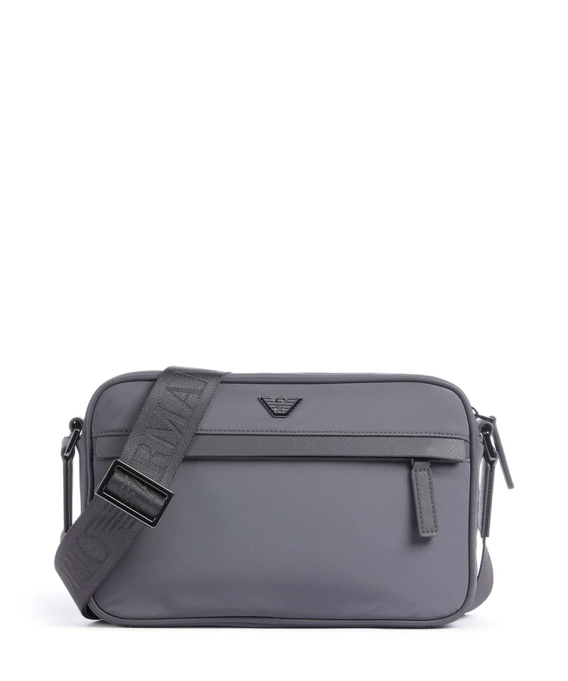 Emporio Armani Nylon Recycled Sac bandoulière grey