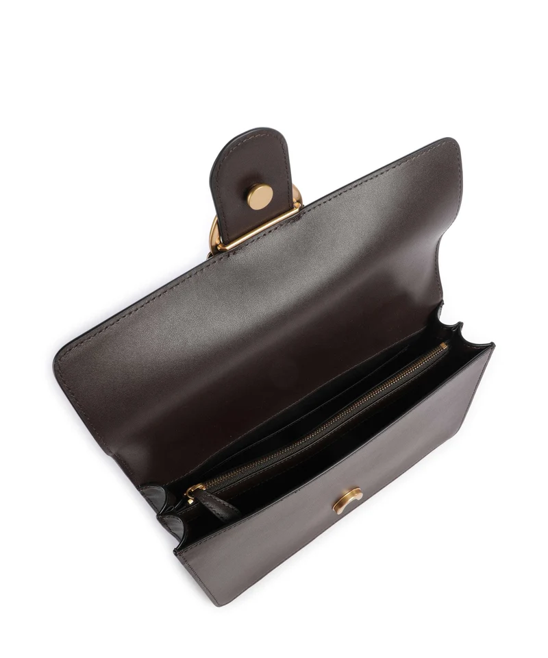 Pinko Love One Classic Sac bandoulière marrone marasca/antique gold