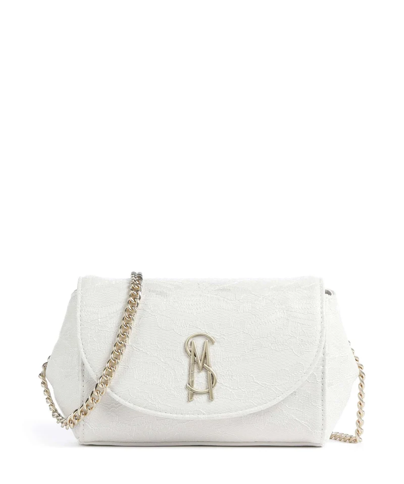Steve Madden BNYLAH Sac bandoulière white/gold