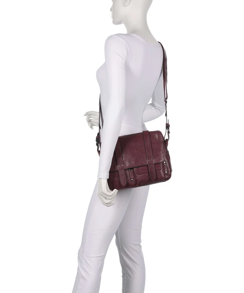 Aunts & Uncles Grandma's Luxury Club Miss Applepie Sac bandoulière dark cherry