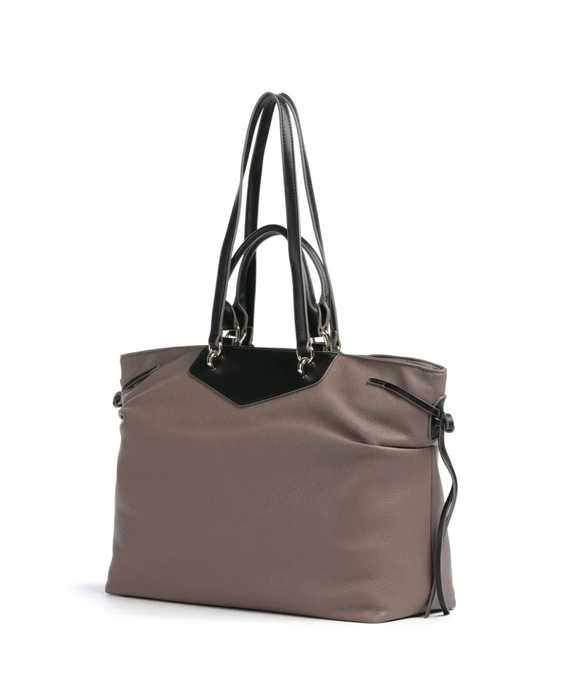 Valentino Bags Fiamma Re Cabas taupe/nero