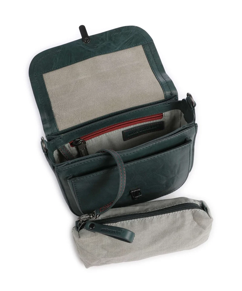 Aunts & Uncles Grandma's Luxury Club Mrs. Waffle Sac bandoulière green jewel