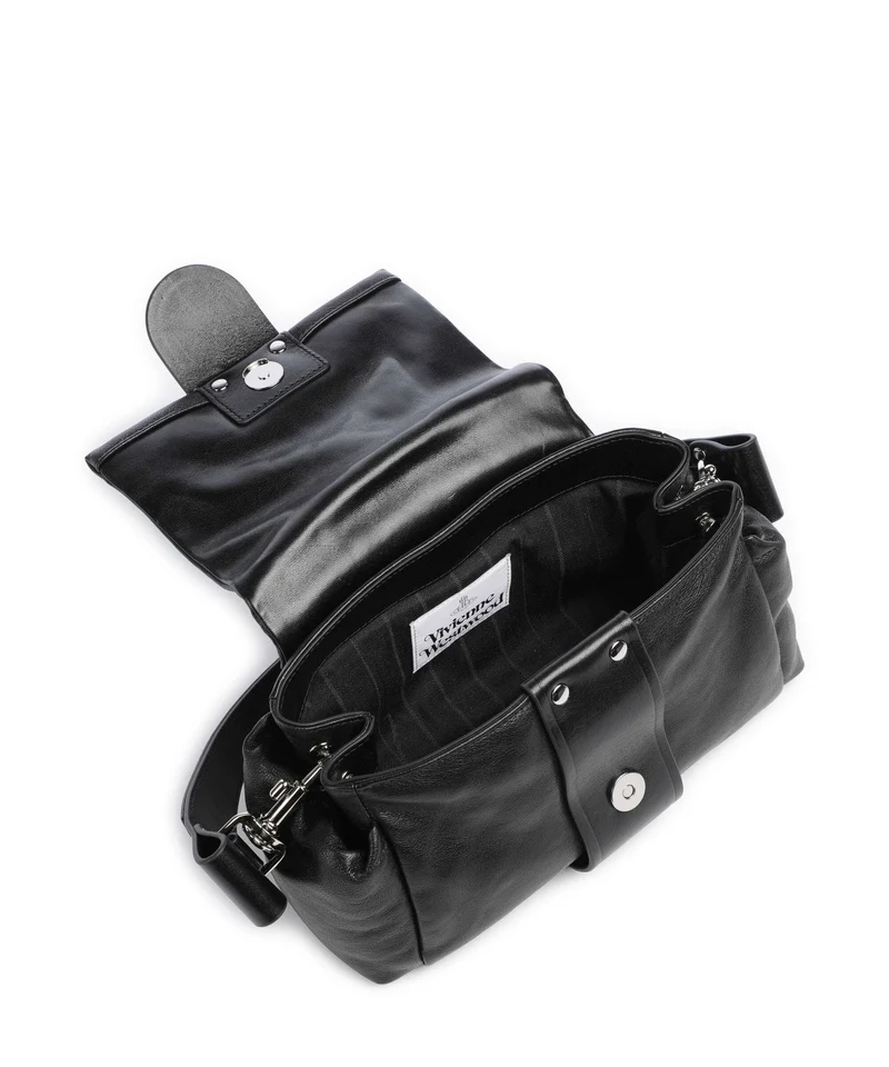 Vivienne Westwood Hazel Treasure Supple Sac porté épaule black