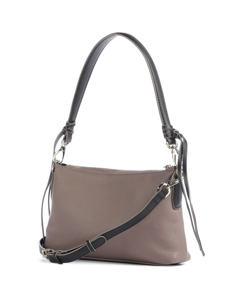 Valentino Bags Fiamma Re Sac porté épaule taupe/nero