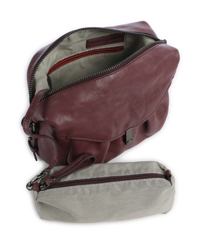 Aunts & Uncles Grandma's Luxury Club Mrs. Cannoli Sac bandoulière dark cherry