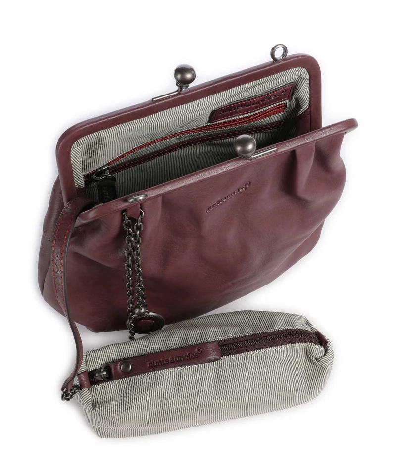 Aunts & Uncles Grandma's Luxury Club Mrs. Fortune Cookie Sac bandoulière dark cherry
