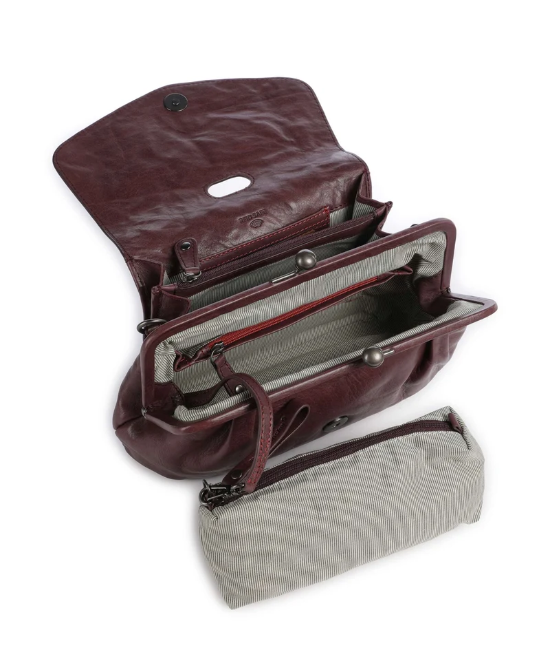 Aunts & Uncles Grandma's Luxury Club Mrs. Madeline Sac bandoulière dark cherry