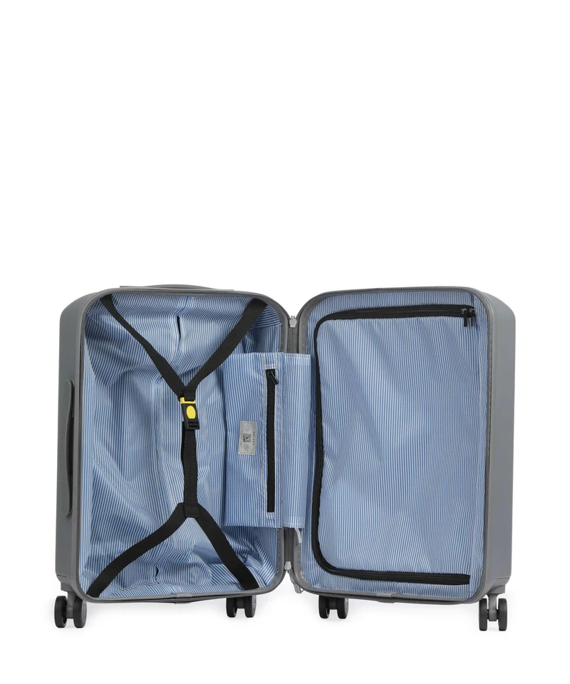Delsey Paris x United Colors of Benetton UCB Hardside Valise 4 roues steel grey