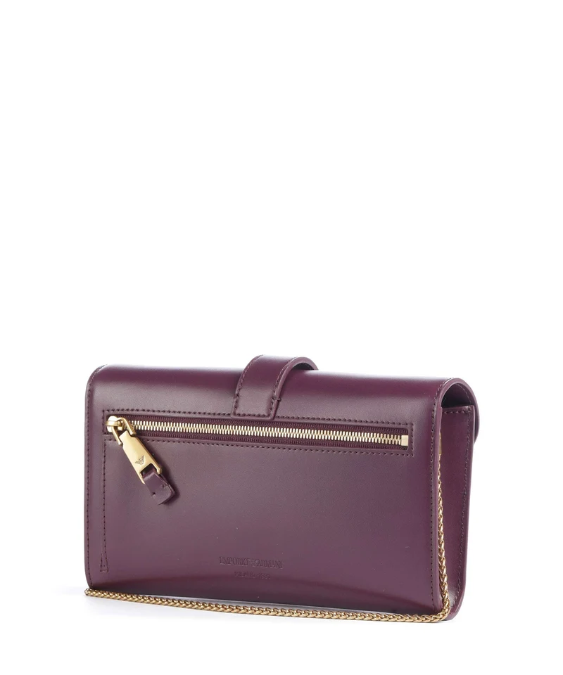 Emporio Armani Costanza Sac bandoulière aubergine