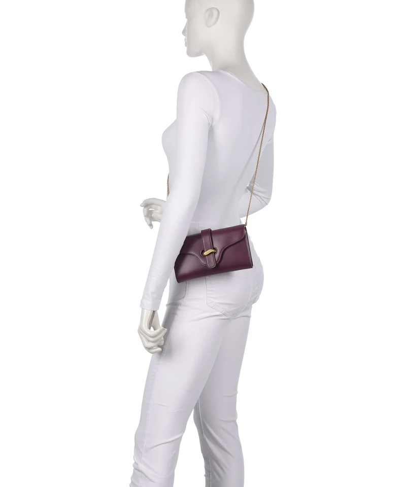 Emporio Armani Costanza Sac bandoulière aubergine