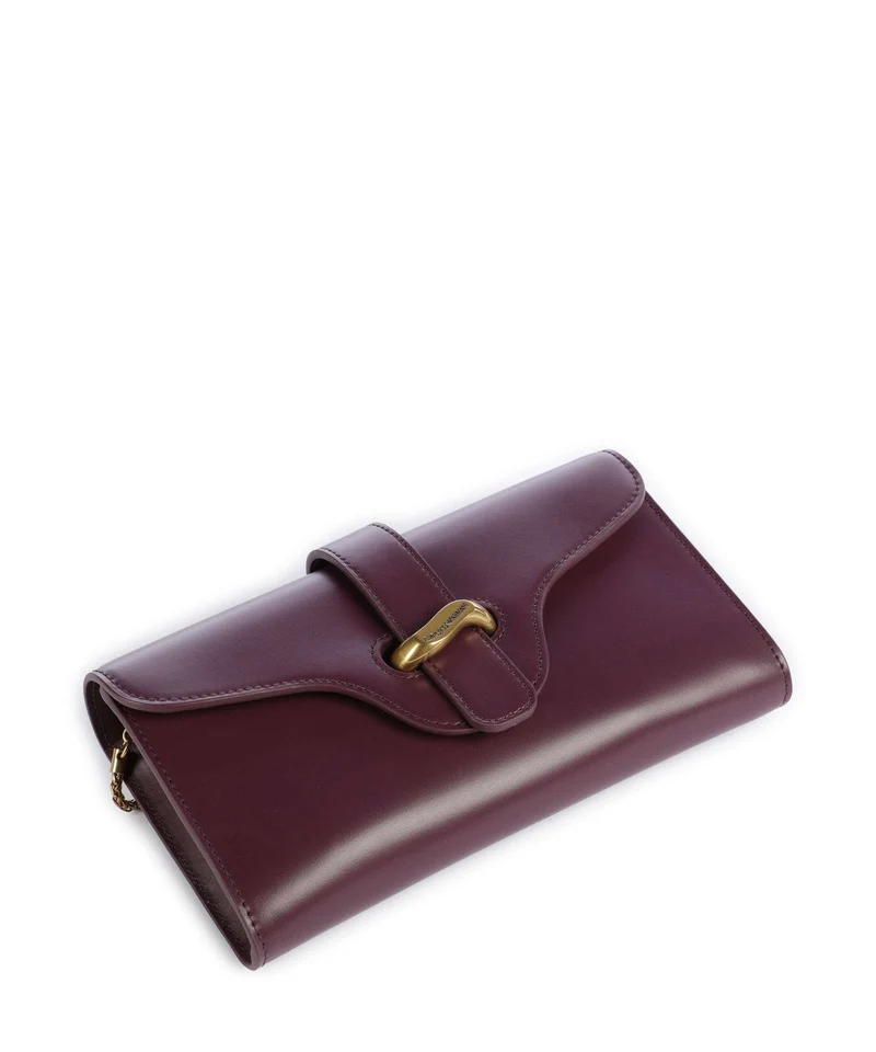Emporio Armani Costanza Sac bandoulière aubergine