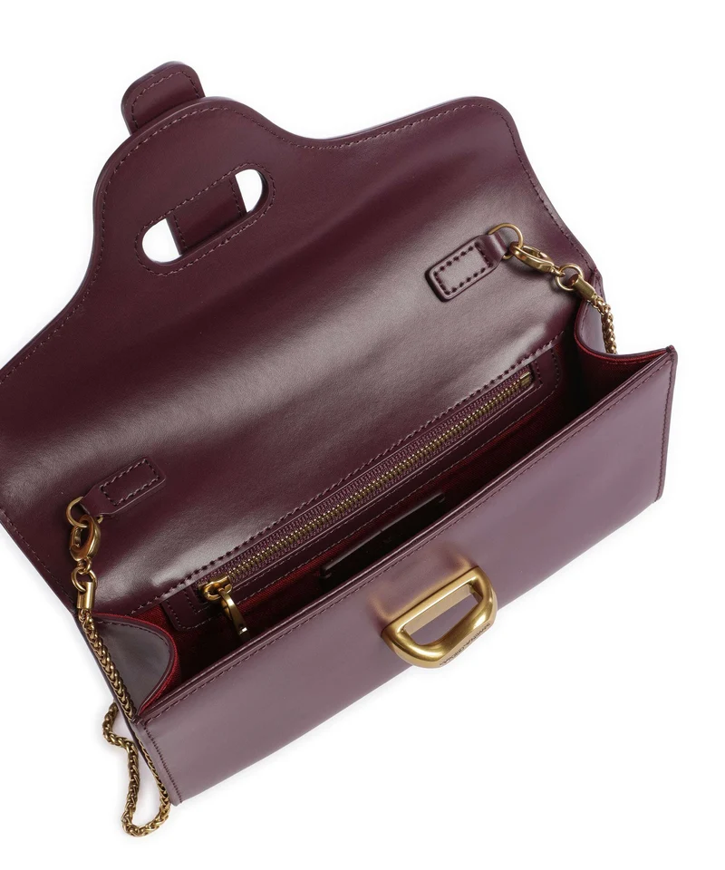 Emporio Armani Costanza Sac bandoulière aubergine