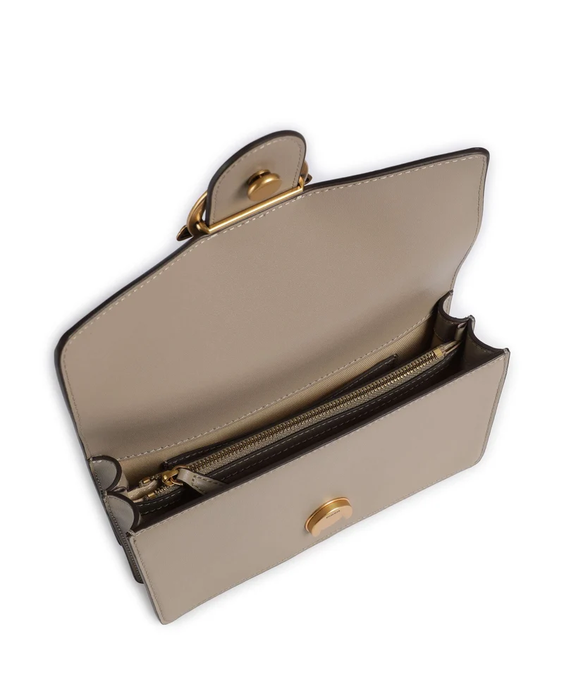 Pinko Love One Mini Sac bandoulière grigio talpa/antique gold