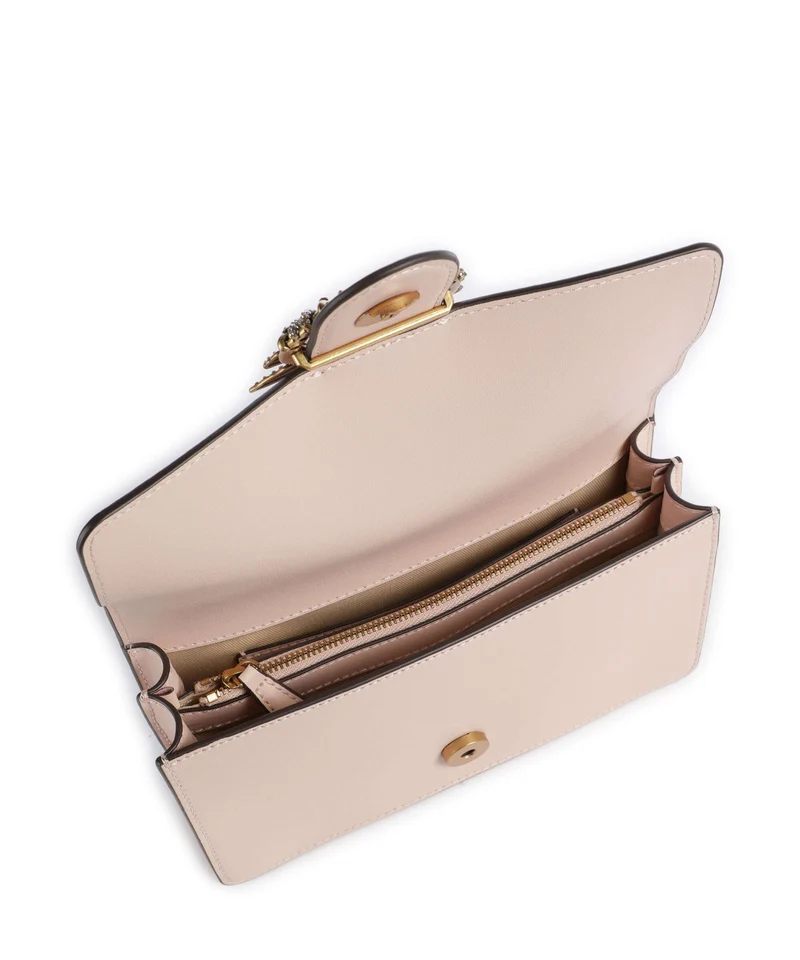 Pinko Love One Mini New Buckle Sac bandoulière rosa cammeo/antique gold