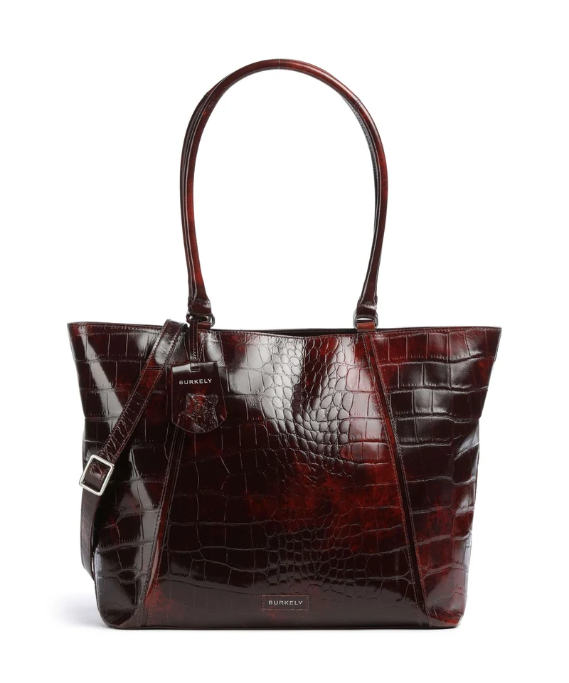 Burkely Cool Colbie Cabas burgundy patent