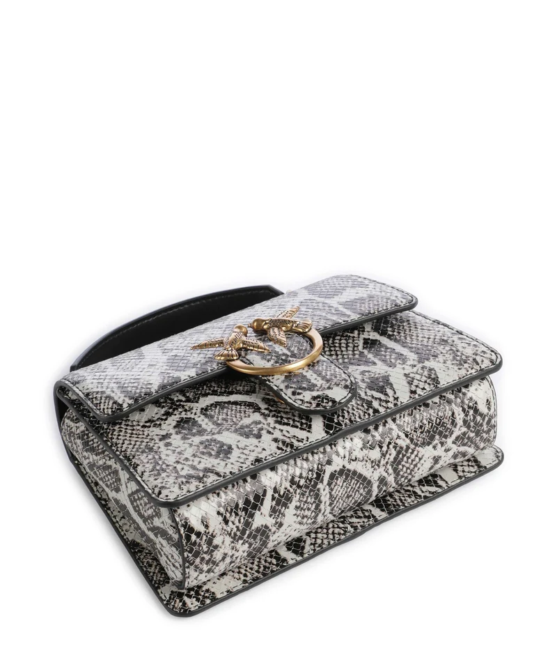 Pinko Love One Mini Sac bandoulière roccia/nero/antique gold