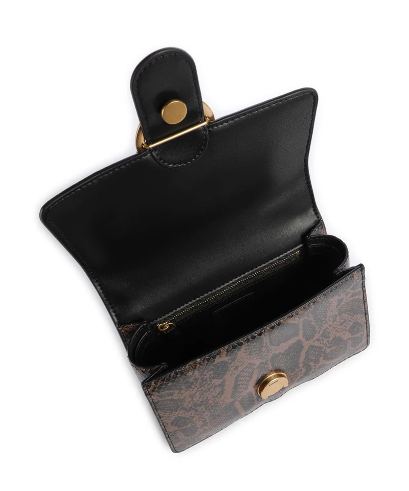 Pinko Love One Mini Sac bandoulière roccia/marrone/antique gold