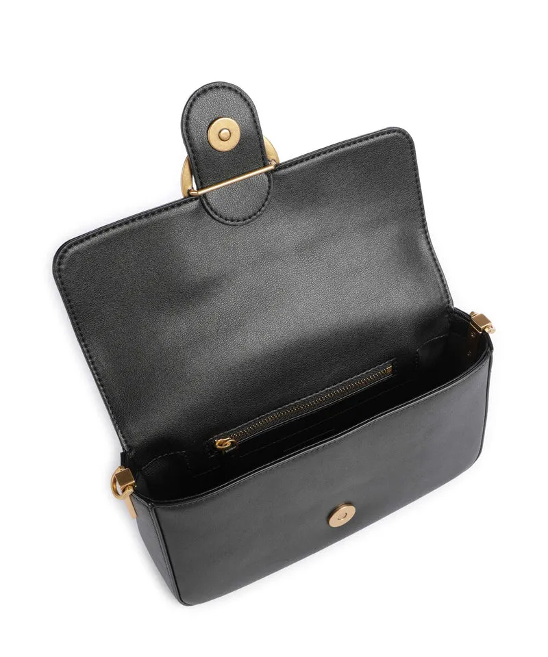 Pinko Love One Mini Slouchy Sac bandoulière nero/antique gold