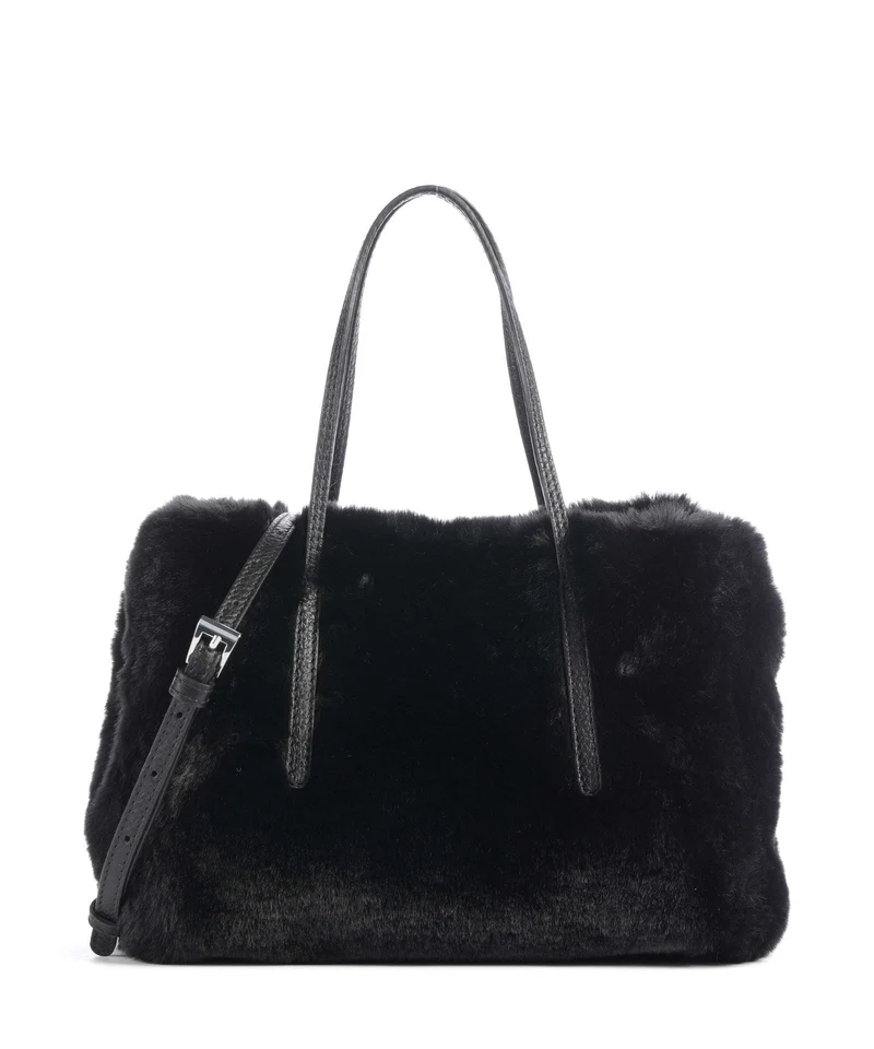 Abro Eco Fur Noelle Sac à main black/nickel