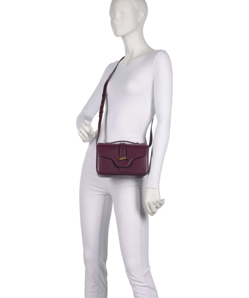 Emporio Armani Costanza Sac bandoulière aubergine