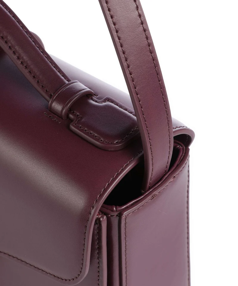 Emporio Armani Costanza Sac bandoulière aubergine