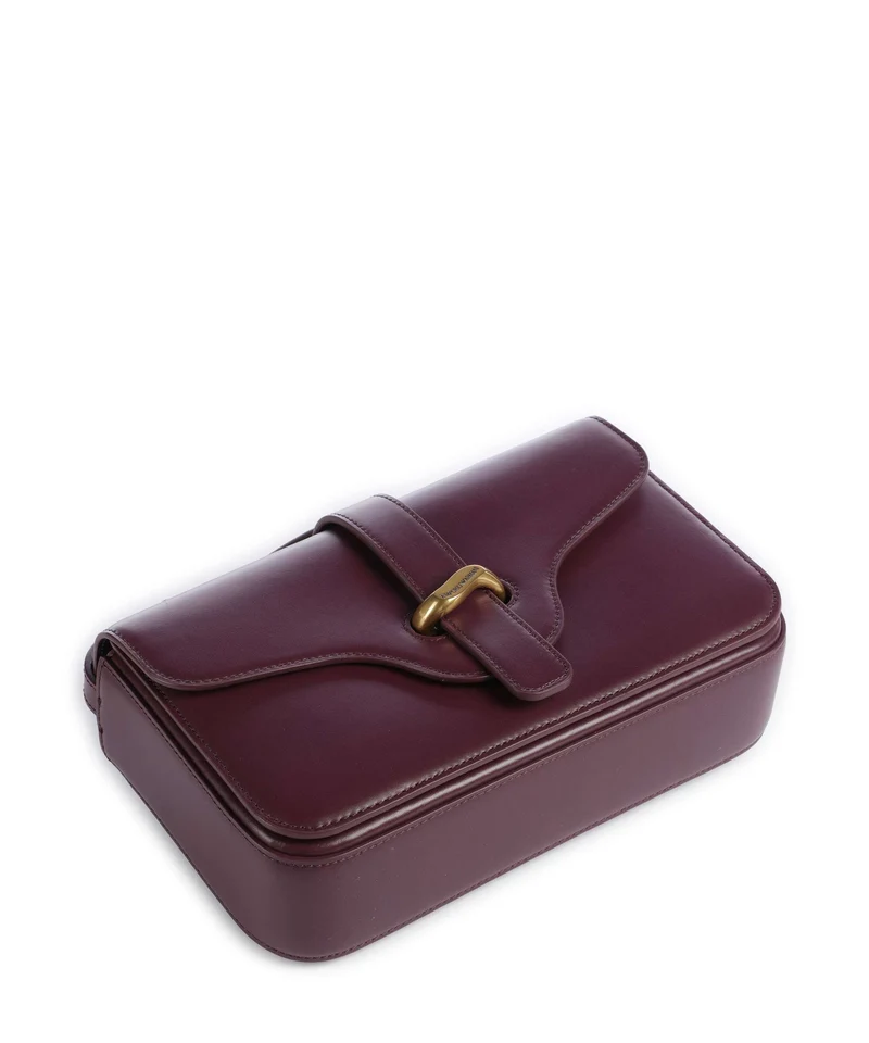Emporio Armani Costanza Sac bandoulière aubergine