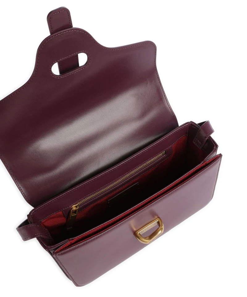 Emporio Armani Costanza Sac bandoulière aubergine
