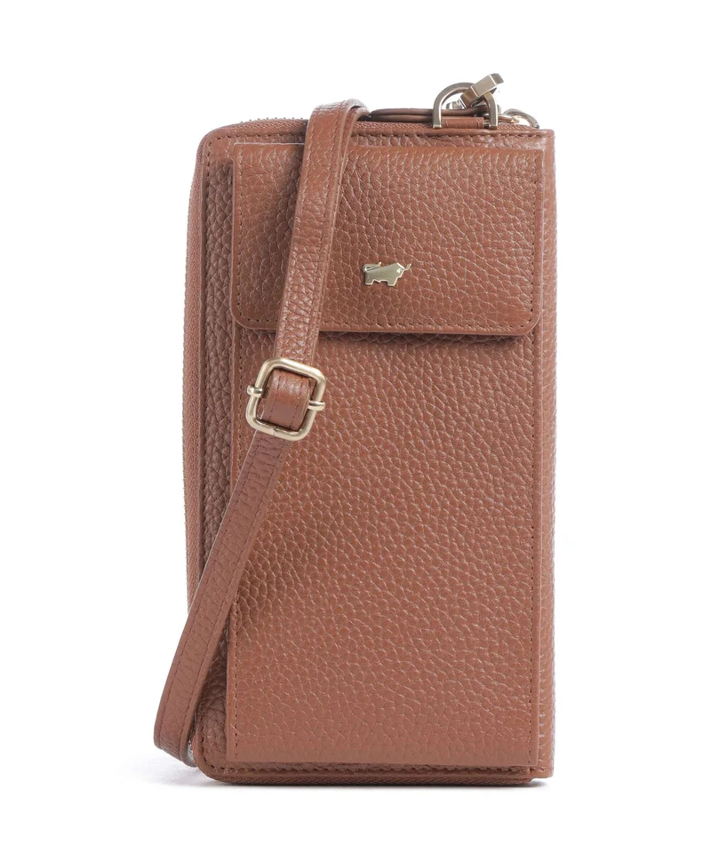 Braun Büffel Asti Pochette telephone saddle brown
